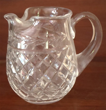 Waterford Crystal "Glandore" Ice Lip Pitcher - 6" Tall 