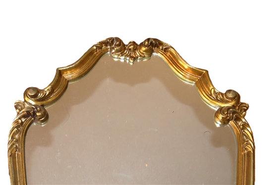 Pretty Gold Framed Mirror - 27 1/2 by 20