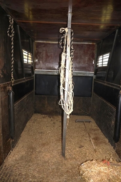 1979 Gore 4 Horse Head to Head Horse Trailer - Gooseneck with Tack and Changing Area, Custom Drop Down Back Tailgate Table - Ramps on Each Side - One Walk Through Door - ONE OWNER - Kept Under...