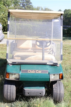 Club Car Carry All II Gas Powered Golf Cart with Aluminum Dump Bed - Runs Well 