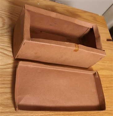 Oldsmobile Friction Car with Siren - Japan - Original Cardboard Box - Y Japan - BOX ONLY 